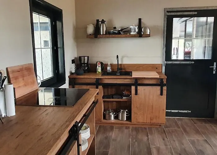 Luxe Gastenkamer Met Living En Keuken Bij Friezen Paarden Stal Pellendijk Westendorp